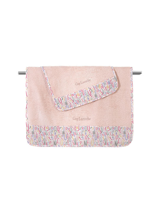 Guy Laroche Set of baby towels 2pcs Pinky Weight 450gr/m²
