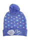 Disney Kids Beanie Knitted Purple