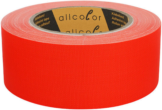 Allcolor Fabric Neon Cloth Gaffer Tape 649-50 O Gaffer 50mm X 25m Neon Orange