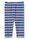 Kinder Leggings Lang Docksider Blue Stretch