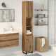 vidaXL Wall Hung Cabinet Bathroom Column Cabine...