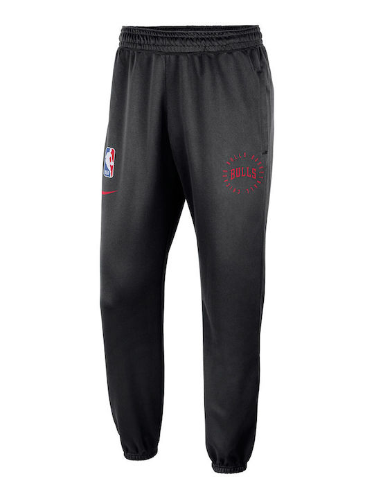 Chicago Bulls Spotlight Pantaloni de trening Dri-Fit Lucios cu Elastic Negru