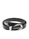 Men's Belt Leather Black