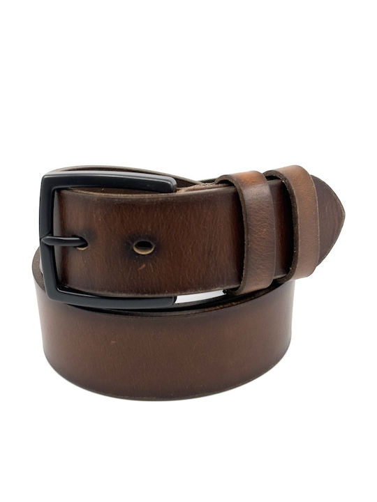 Legend Accessories Wide Men's Belt Leather Taba...