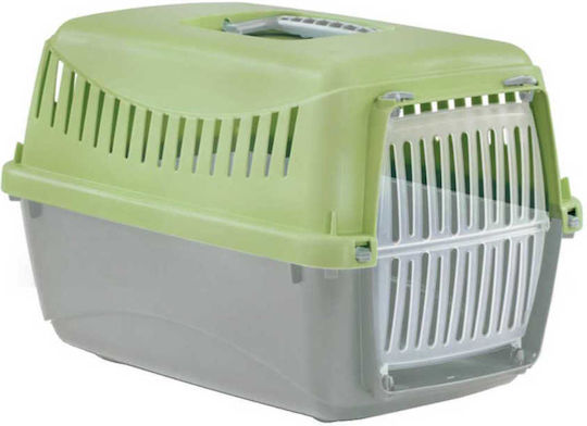 Bergamo Green Dog Transport Cage 39x26x25cm