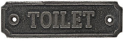 Roline Πινακίδα WC με Μήκος 11.6cm 458-OLD-SILVER Roline Πινακίδα WC με Μήκος 11.6cm 458-OLD-SILVER