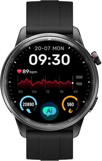 Realme Watch S2 46mm with Heart Rate Monitor (Midnight Black)