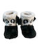Kinderhausschuhe Stiefel Schwarz