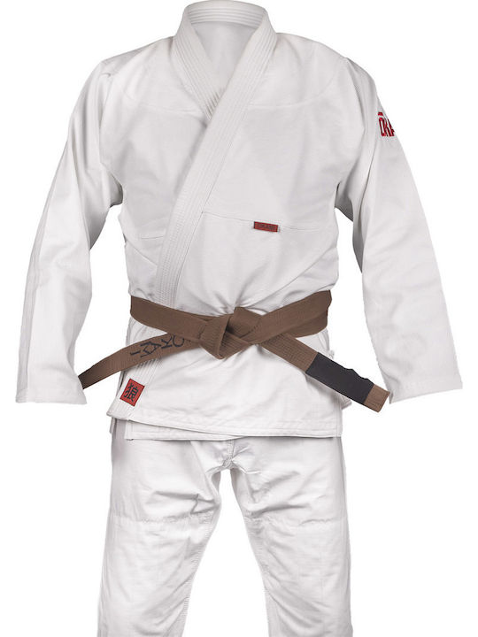 Okami Uniform Brasilianisches Jiu Jitsu Weiß