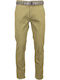 Παντελόνι Chino Ελαστικό Λαδι, Lt Khaki