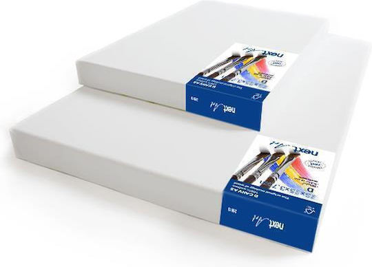 Next Leinwand auf Keilrahmen Weiß Rechteckig 3x20cm 280gr/m² 10Stück