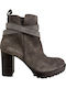 Wildleder Stiefeletten Damen Gray