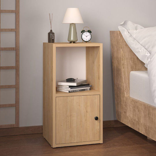 Bedside Table Vito Wooden Beige 34x30x66.4cm GP041-0088 2