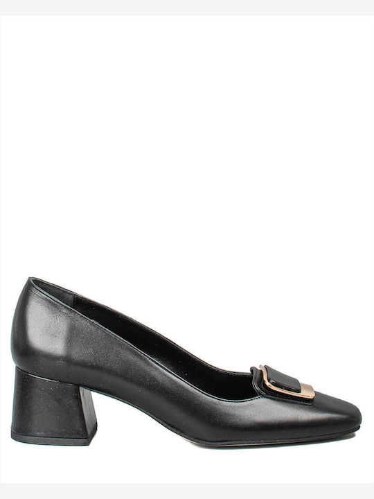 Mourtzi Black Heels