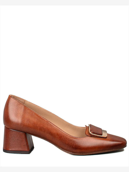 Mourtzi Tabac Brown Heels