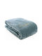 Adam Home Nancy Blanket Spanish Velvet Single 160x220cm Laguna