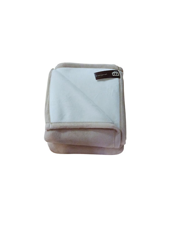 Manterol Casa Trendy Κουβέρτα Ισπανίας Fleece Υπέρδιπλη 230x240εκ. Εκρού/Μπεζ