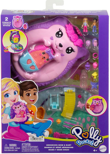 Mattel Toc Geantă Arici Polly Pocket pentru 3+ Ani