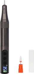 Ezra Nail Drill Battery Gray with 30000 Rotatio...