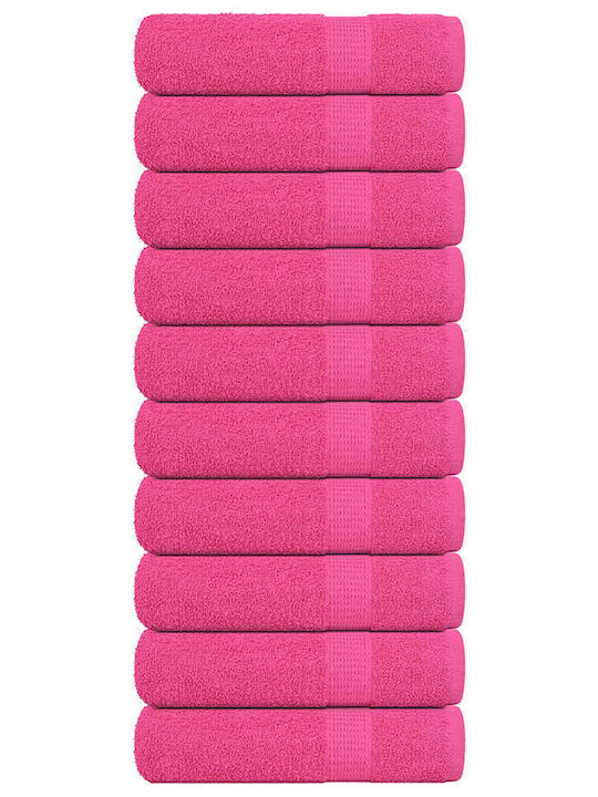 vidaXL Bath Towel 70x140cm. Pink