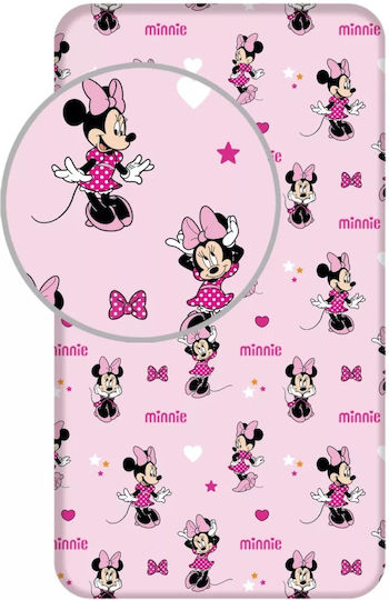 Sheet Single with Elastic Band Cotton 90x200cm