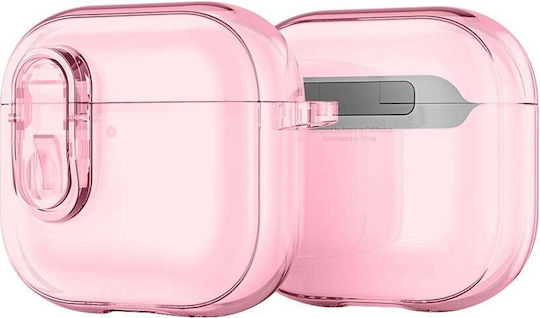 Dux Ducis PECL Силиконов калъф в розов цвят за Apple AirPods 4 / 5