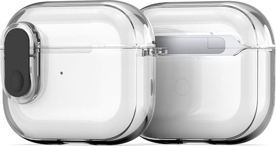 Dux Ducis PECL Θήκη Σιλικόνης σε Διάφανο χρώμα για Apple AirPods 4