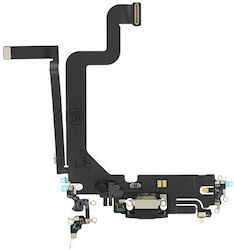 Kabel mit Anschluss zum Aufladen in Schwarz Farbe für iPhone 14 Pro Max