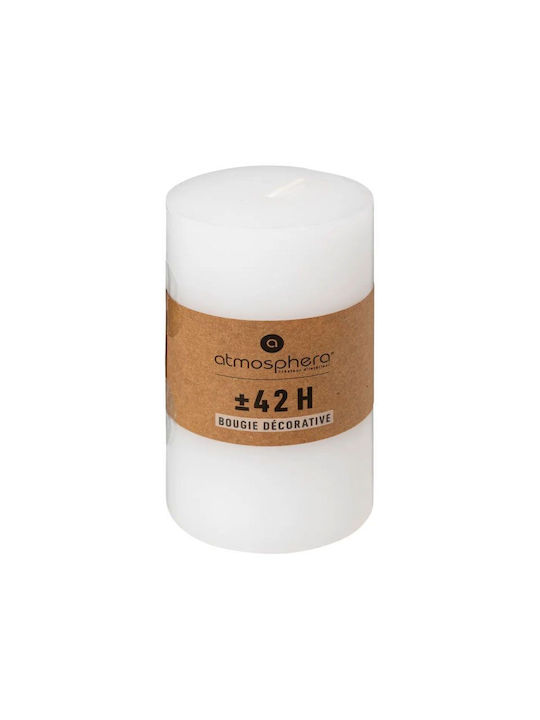 Atmosphera Decorative Candle White 355gr 1pcs 145067