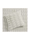 Liolios Home Boggi Sofa Cushion Fur White 45x45cm
