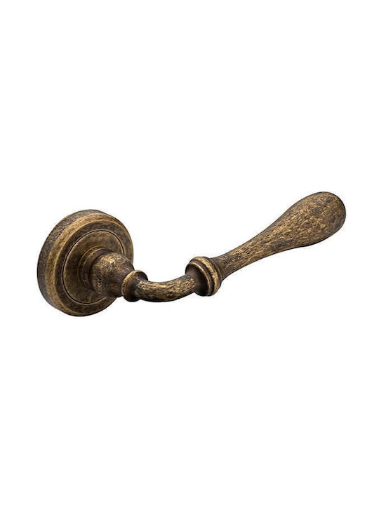 Roline Hebel WC mit Rosette Paar Antique
