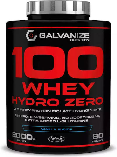 Galvanize Nutrition 100 Whey Hydro Zero Protein Whey with Flavor Vanilla 2kg
