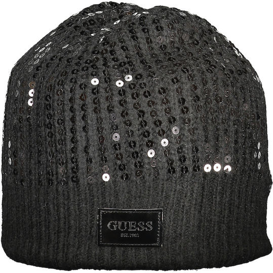 Beanie Beanie Knitted in Black color
