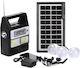 Autonomous Solar Lighting System with Light System , Radio , Speaker , Charger & Flash Light 230302