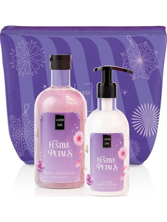 Lavish Care Festive Petals Комплект за грижа за кожата за Хидратация & Почистване на тялото Lavish Care Festive Petals Комплект за грижа за кожата за Хидратация & Почистване на тялото