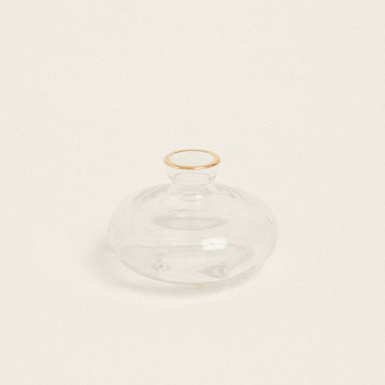 Gold Vase Mouth 6.2 X 8.9 Cm Beauty Home