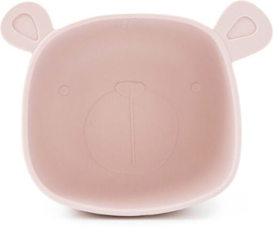 The Cotton Cloud Baby Food Bowl made of Silicone Pink