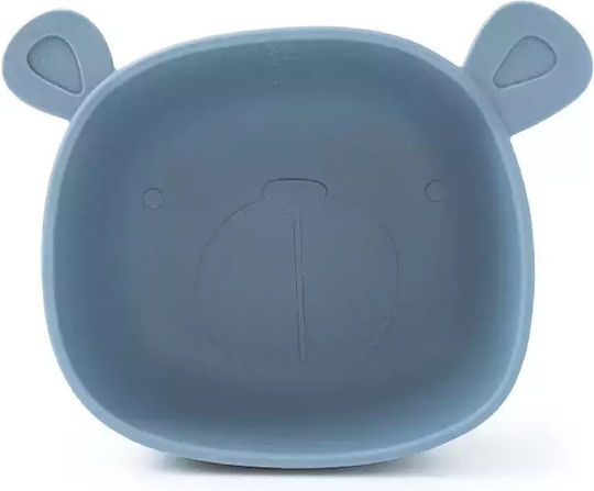 The Cotton Cloud Baby Food Bowl made of Silicone Light Blue