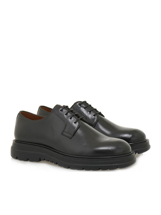 Men's Leather Casual Shoes Black