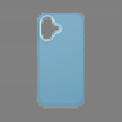 Zagg Snap Back Cover Silicon Albastru (iPhone 16)