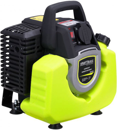 Kraft & Dele Αθόρυβη Γεννήτρια Βαλιτσάκι Inverter Βενζίνης Δίχρονη με Χειροκίνητη Μίζα