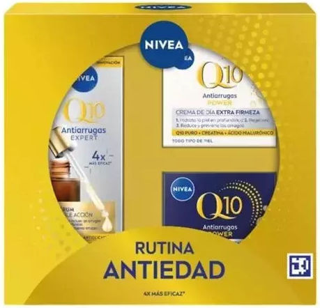 Nivea Q10 Routine Σετ Περιποίησης για Αντιγήρανση 3τμχ