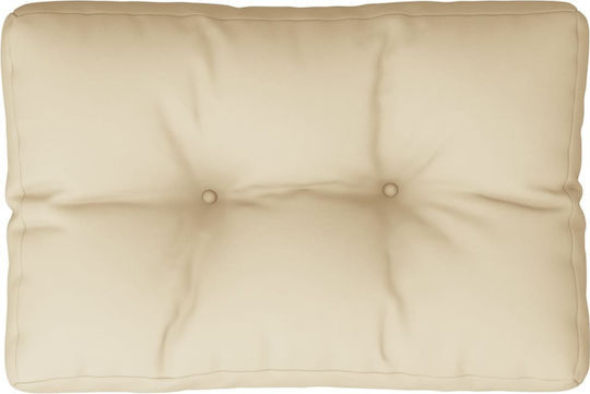 vidaXL Palette Sofa Cushion Beige 40x60cm