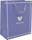 Ankor For You Paper Bag for Gift Purple 26.5x33x14cm.