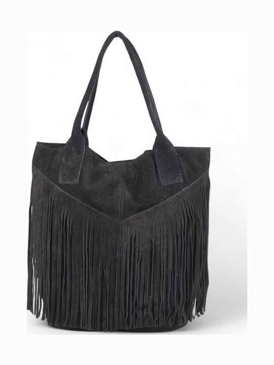 Passaggio Leather Damen-Shopper aus Leder mit W...