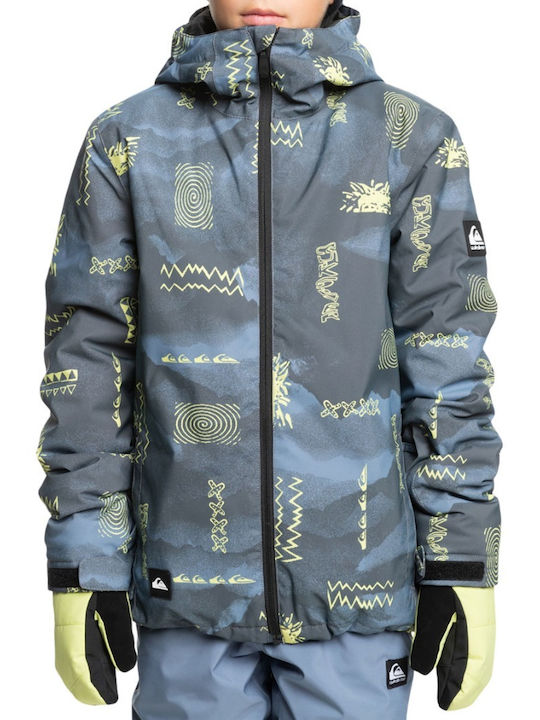 Quiksilver Mission Παιδικό Casual Μπουφάν με Κο...