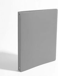Capa Case Ντοσιέ με 4 Κρίκους για Χαρτί A4 Γκρι