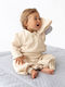 Bemini Autumn Sleeping Bag with Feet Magic 1.5 Tog Cream