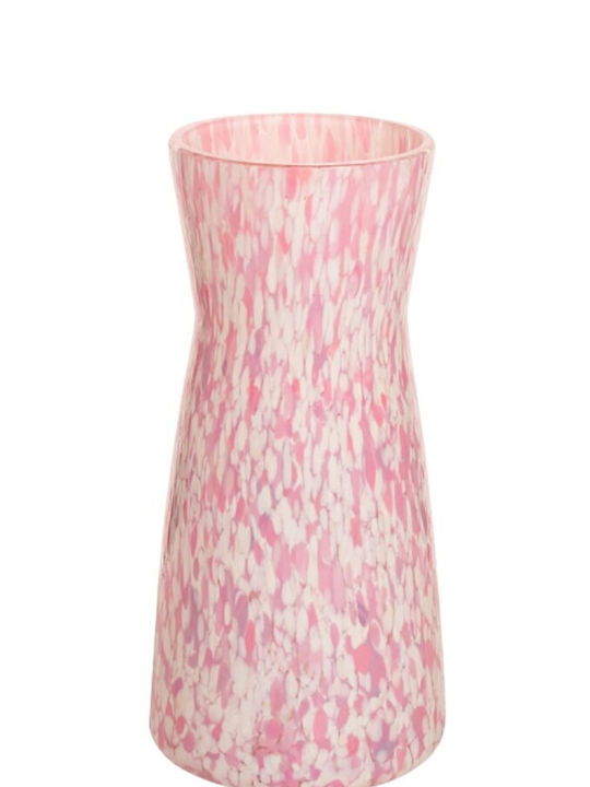 Stories Italy Murano Glass Ivory Pink Carafe Stories Italy Murano Glass Ivory Pink Carafe
