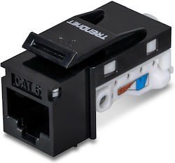 Conector RJ-45 UTP Cat.6 fără unelte, negru Trendnet TC-K25C6BK Conector RJ-45 UTP Cat.6 fără unelte, negru Trendnet TC-K25C6BK